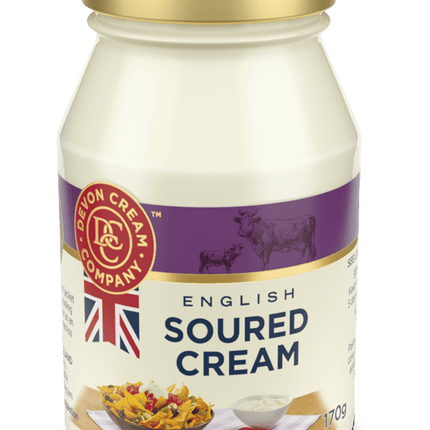 Devon English Soured Cream 170G ( BB 28/02/2026 Refrigerated Items For Local Pick-Up Only )