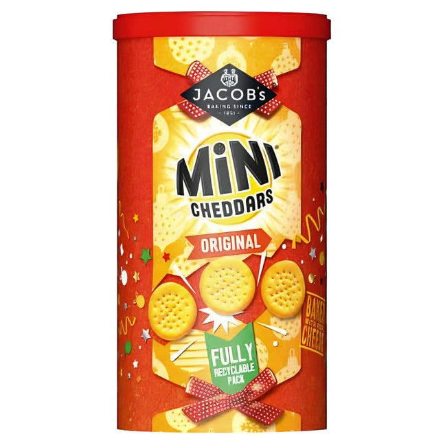 Jacob's Mini Cheddars Original Caddy 260G ( BB 30/03/2026 )