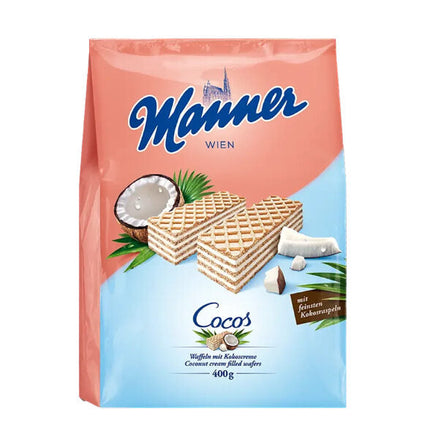 Manner Coconut Filled Wafers 400G ( BB 05/03/2027 )