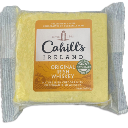 Cahill's Original Irish Whiskey Cheddar  Cheese 200G ( BB 09/09/2026 For Local  Pick-up Only )