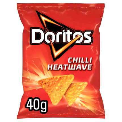 Doritos Chilli Heatwave Tortilla Corn Chips 40G ( BB 08/08/2026 )