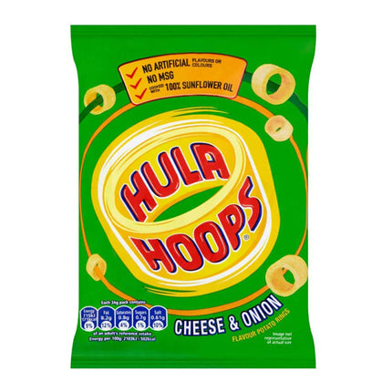 Hula Hoops Cheese & Onion 34G ( BB 12/09/2026 )