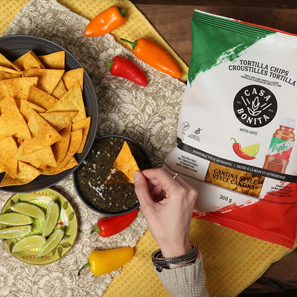 Casa Bonita Tajin Chilli & Lime Tortilla Corn Chips 300G ( BB 09/07/2026 )