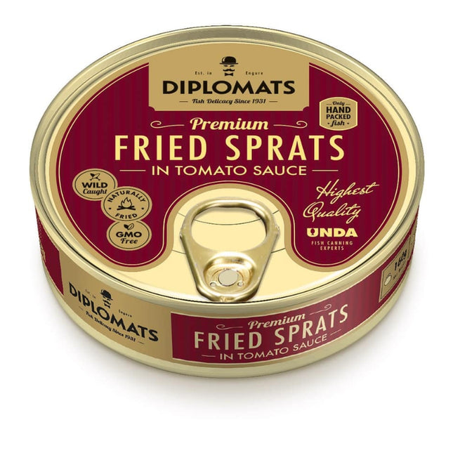 Diplomats Fried Sprats in Tomato Sauce 240G ( BB 28/10/2027 )