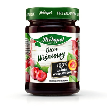 Herbapol Low Sugar Cherry Jam 280G ( BB 31/12/2027 )