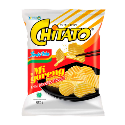 Chitato Indomie Mi Goreng Potato Chips 55G ( BB 30/07/2026 )