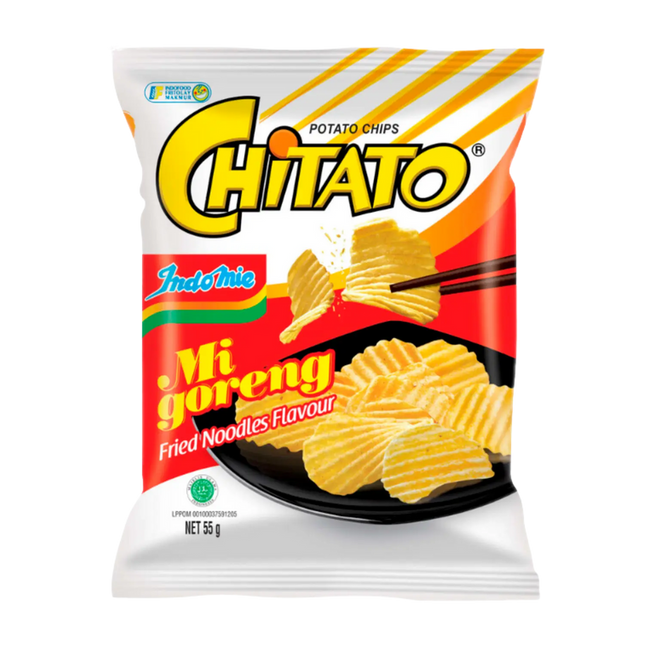 Chitato Indomie Mi Goreng Potato Chips 55G ( BB 30/07/2026 )
