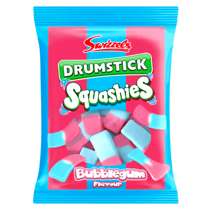 Swizzels Drumstick Squashies Bubblegum Flavour 140G ( BB 19/02/2027 )