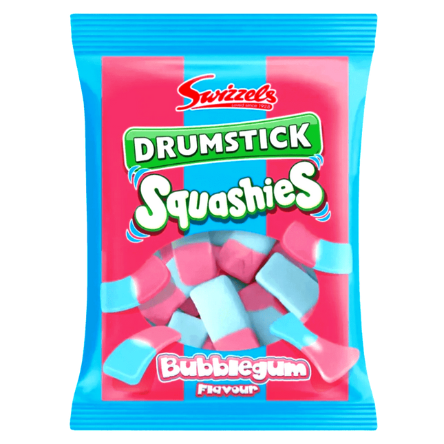 Swizzels Drumstick Squashies Bubblegum Flavour 140G ( BB 19/02/2027 )