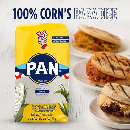 PAN White Corn Flour 1Kg ( BB 31/12/2026 )