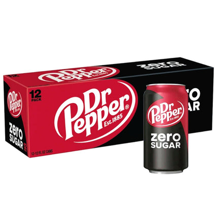 Dr Pepper Zero Sugar 355ml ( BB 31/12/2026 )