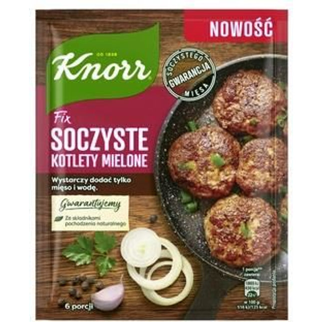 Knorr Fix Soczyste Kotlety Mielone Mince Mix 70G ( BB 30/09/2026 )