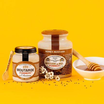 Pommery Moutarde Honey Mustard In Ceramic Pot 250G ( BBD 30/11/2027 )