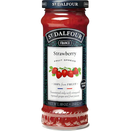 St. Dalfour Strawberry Jam 284G ( BB 24/10/2027 ) ☆ Buy 11 get 1 Free ☆