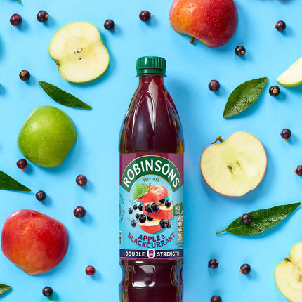 Robinsons Double Strength Apple & Blackcurrant 1 litre ( BBD 31/05/2027 )