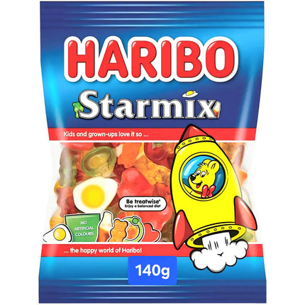 Haribo Starmix Fruit Flavoued Gummy Candy 140G ( BBD 30/07/2027 )