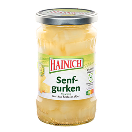 Hainich Senf-gurken Mustard Gurken 670G ( BB 31/12/2027 )