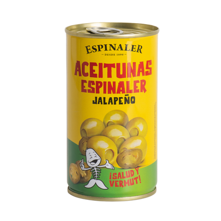 Espinaler Green Olives Stuffed with Jalapeno 350G ( BB 23/10/2028 )