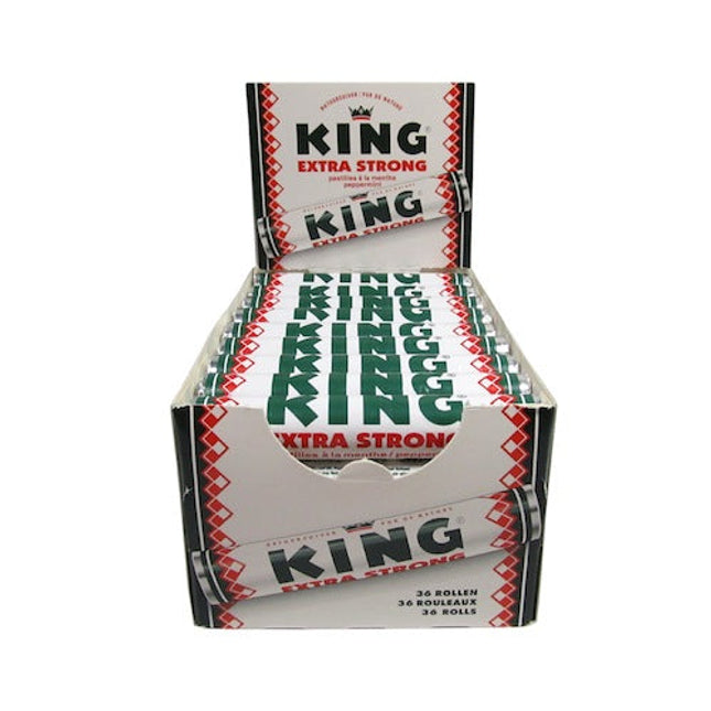 King Peppermunt/Peppermint Extra Strong 36 Rolls ( BB 31/12/2026 )