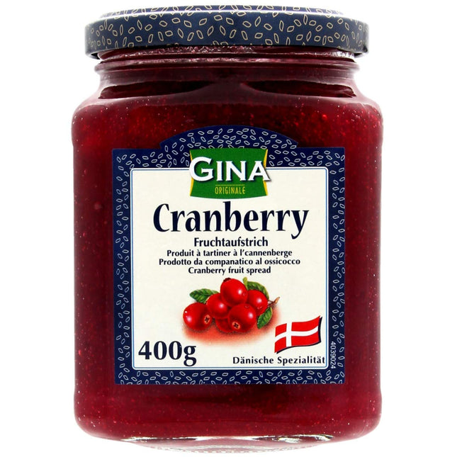 Gina Cranberry Fruit Spread 400G ( BB 29/04/2026 )