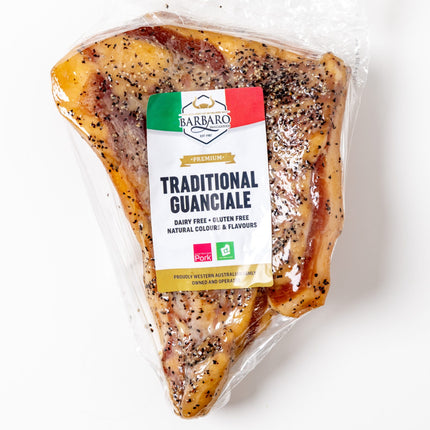 Barbaro Guanciale Approximately 265G ( * Refrigerated items are for Local Pick-up at our Moorabbin Store )