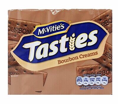 McVitie's Tasties Bourbon Creams Biscuits 300G ( BB 15/01/2026 )
