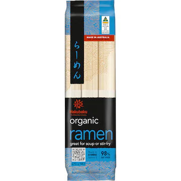 Hakubaku Organic Japanese Ramen Noodle 270G ( BB 30/03/2027 )