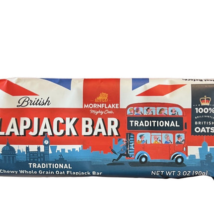 MoonFlake Traditional Whole Grain Oat FlapJack Bar 90G ( BB 15/10/2026 )