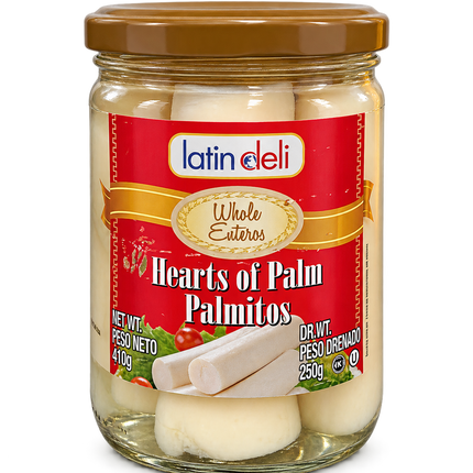 Latin Deli Hearts of Palm in Glass Jar 410G ( BBD 31/12/2029 )