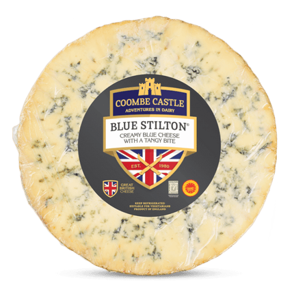 Coombe Castle Blue Stilton Creamy Blue Cheese 150G BB 04/11/2025 ☆ Shipping Not Available for Refrigerated Items )