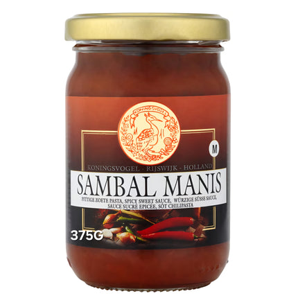 Koningsvogel Sambal Manis 375G ( BB 08/11/2026 )