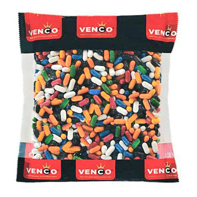 Venco Kleurendrop / Coloured Licorice 1Kg ( BBD 30/07/2027 ) ☆ Buy 11 get 1 Free ☆