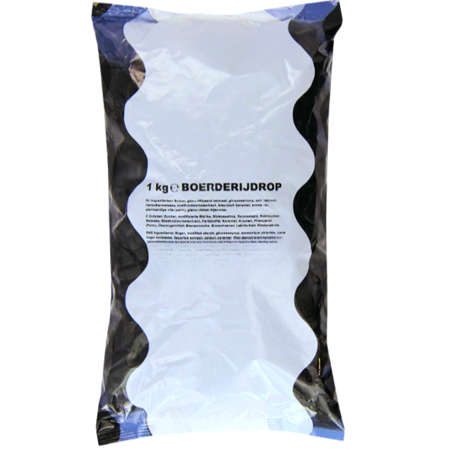 CCI K&H Boerderij Drop / Farm Animals Shaped Licorice 1kg bag ( BBD 11/07/2027 ) ☆ Buy 11 get 1 Free ☆