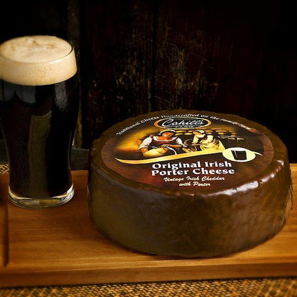 Cahill's Original Irish Porter Cheddar Cheddar 200G ( BB 09/09/2026 ☆ Shipping Not Available for Refrigerated Items )