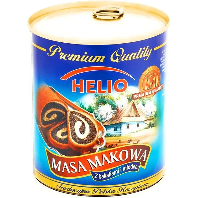 Helio Premium Quality Poppy Seeds Filling 850G  ( BB 30/04/2029 ) ☆ Buy 11 get 1 Free ☆