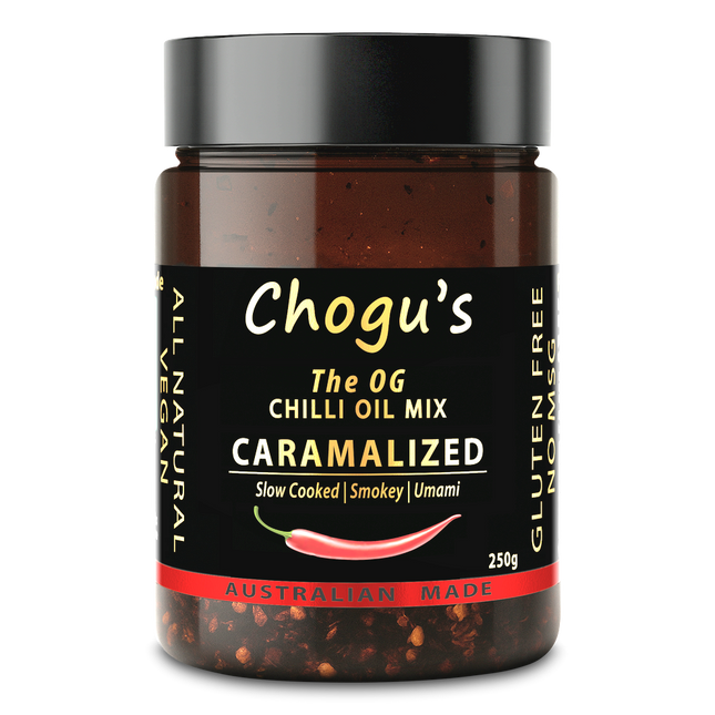 Chogu's OG Caramelized Chilli Oil Mix 250G ( BB 30/09/2027 )