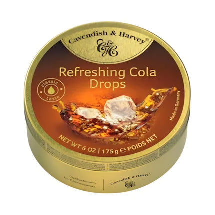 Cavendish & Harvey Refreshing Cola Drops 175G ( BBD 12/03/2028 )