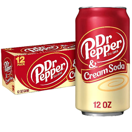 Dr Pepper Cream Soda 355ML ( BB 31/12/2026 )