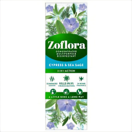 Zoflora Disinfectant Concentrated Cypress & Sea Sage 120ml