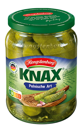 Hengstenberg Polish Style Gherkins 680G ( BB 31/12/2026 )