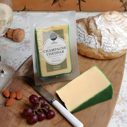 Somerdale Champagne  Cheddar Cheese 150G (BB 08/09/2026 for local pick-up only )