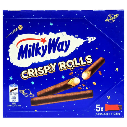 MilkyWay Chocolate Crispy Biscuits Rolls 112.5G ( BBD 19/01/2027 )