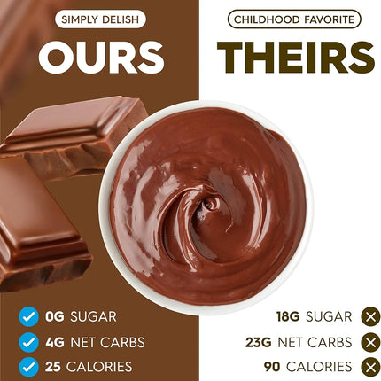 Simply Delish Chocolate Pudding Mix 48G Sugar Free ( BB 03/2027 )