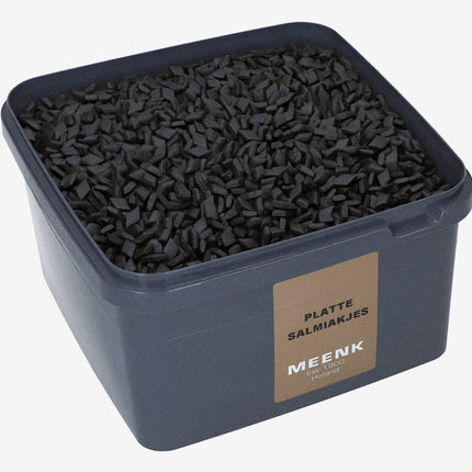 Meenk Platte Salmiakjes Salted Small Diamonds Liquorice Pastilles 2.7Kg ( BB 01/2027 )