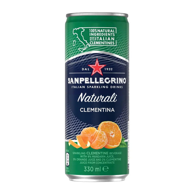 SanPellegrino Naturali Clementina 330ML ( BB 30/07/2026 )