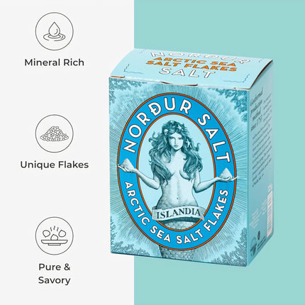 Nordur Salt Arctic Sea Salt Flakes 250G ( BB 03/12/2028 )