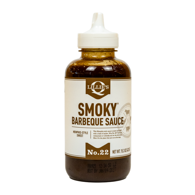 Lillie's Q Smoky Barbeque Sauce 380ml ( BBD 30/09/2027 )