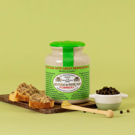 Pommery Green Peppercorn Mustard 250G ( BBD 31/12/2026 )
