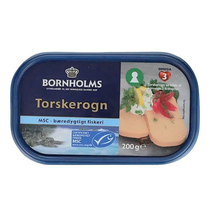 Bornholms Pressed Cod Roe 200G ( BB 26/05/2028 )