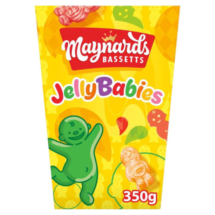 Maynards Bassetts Jelly Babies Taper Box 350G ( BBD 14/03/2027 )